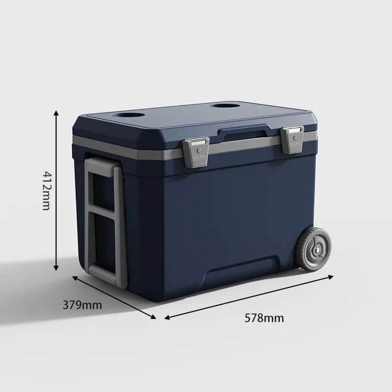 Outdoor Camping Food - Icebox de gran capacidad para acampar