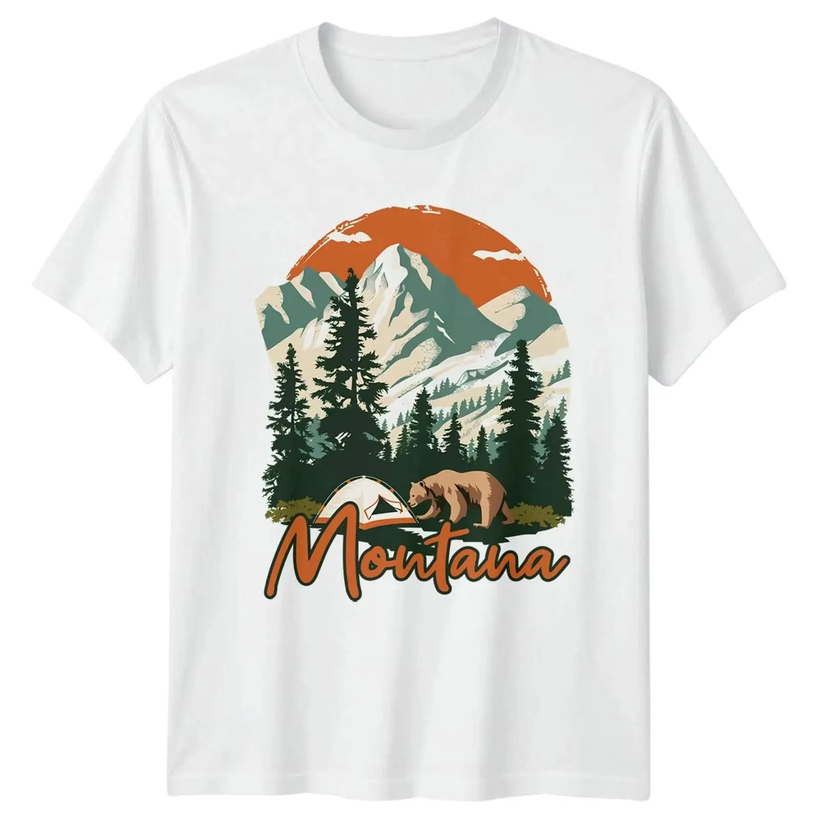 Outdoor Und Camping - Camiseta de camping Montana Bär, regalo