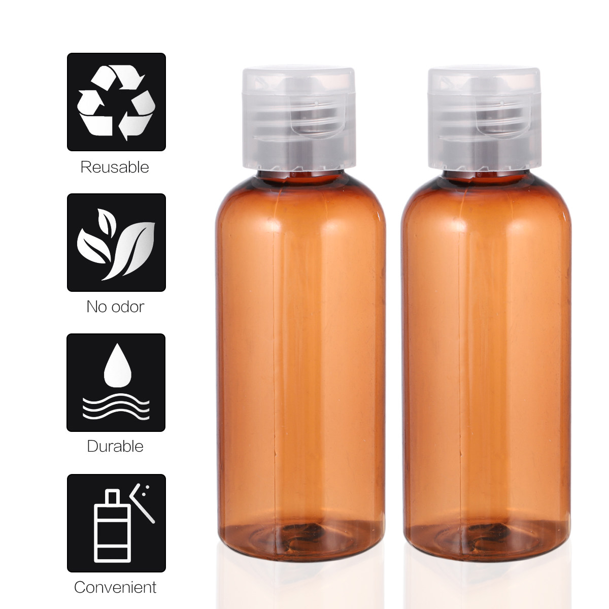 Outdoor Camping Essentials - 20 piezas de botellas de plástico