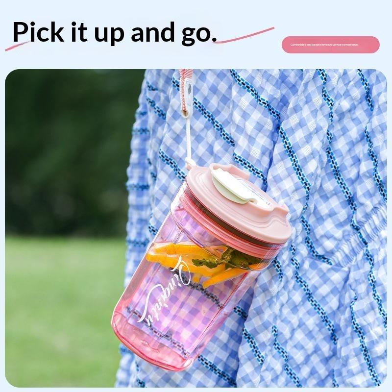 Outdoor Camping Food - Vaso de Café de Plástico Transparente