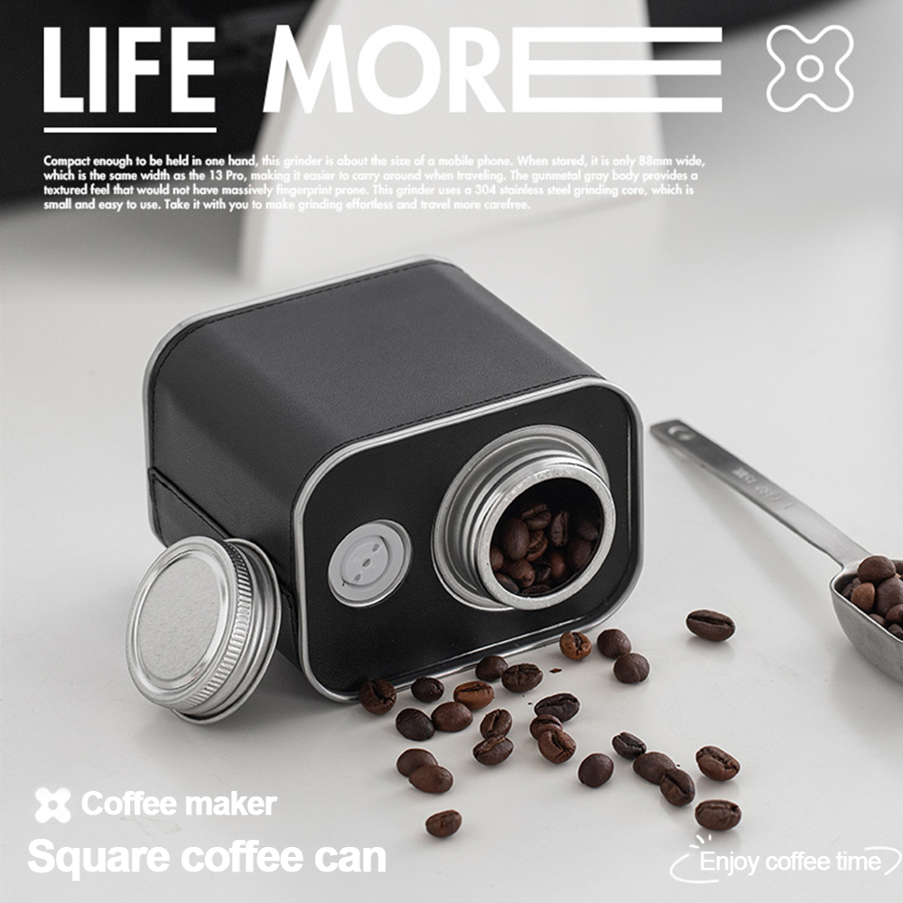 Outdoor Camping Food - Latas herméticas de granos de café,