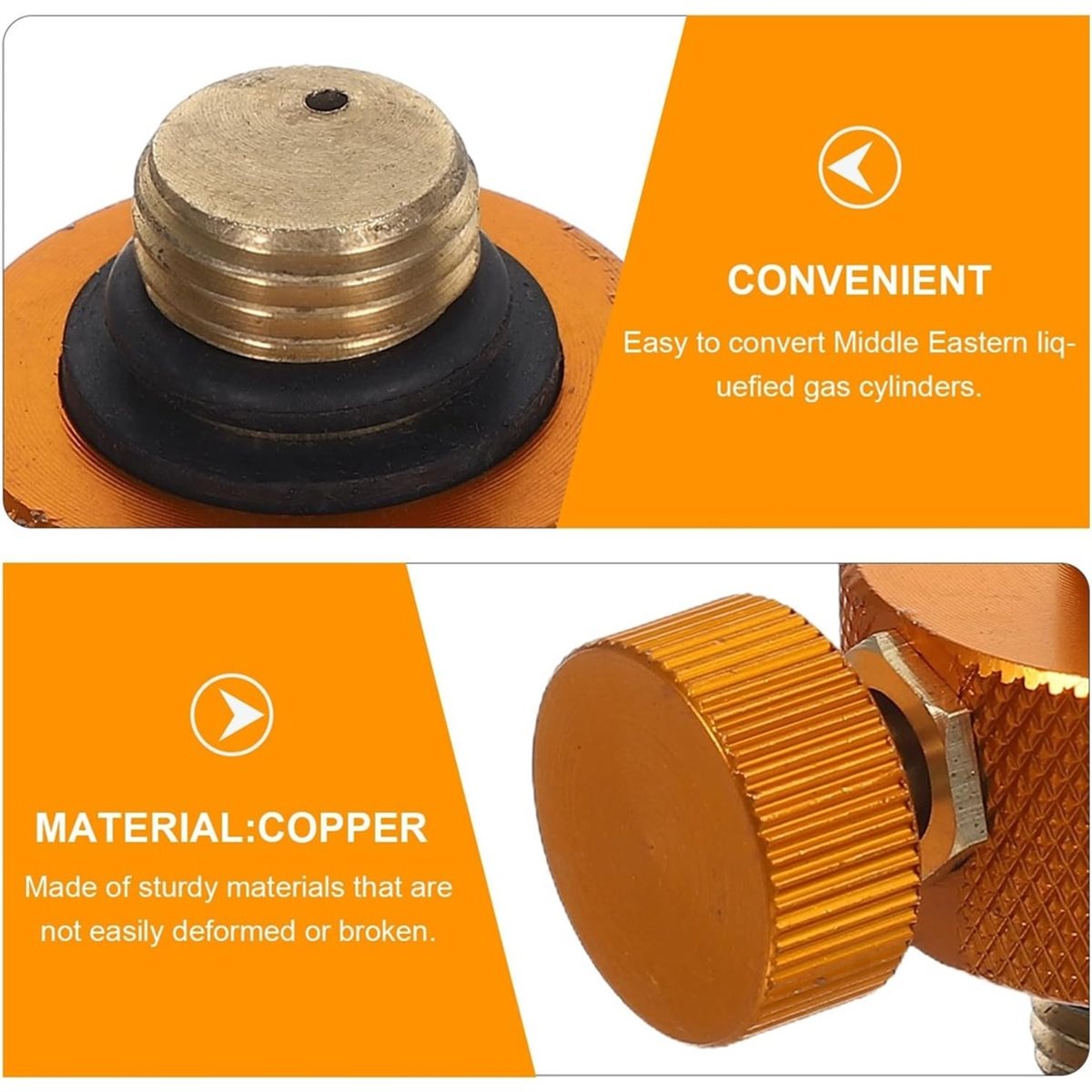 Outdoor Und Camping - Adaptador de Gas para Camping con