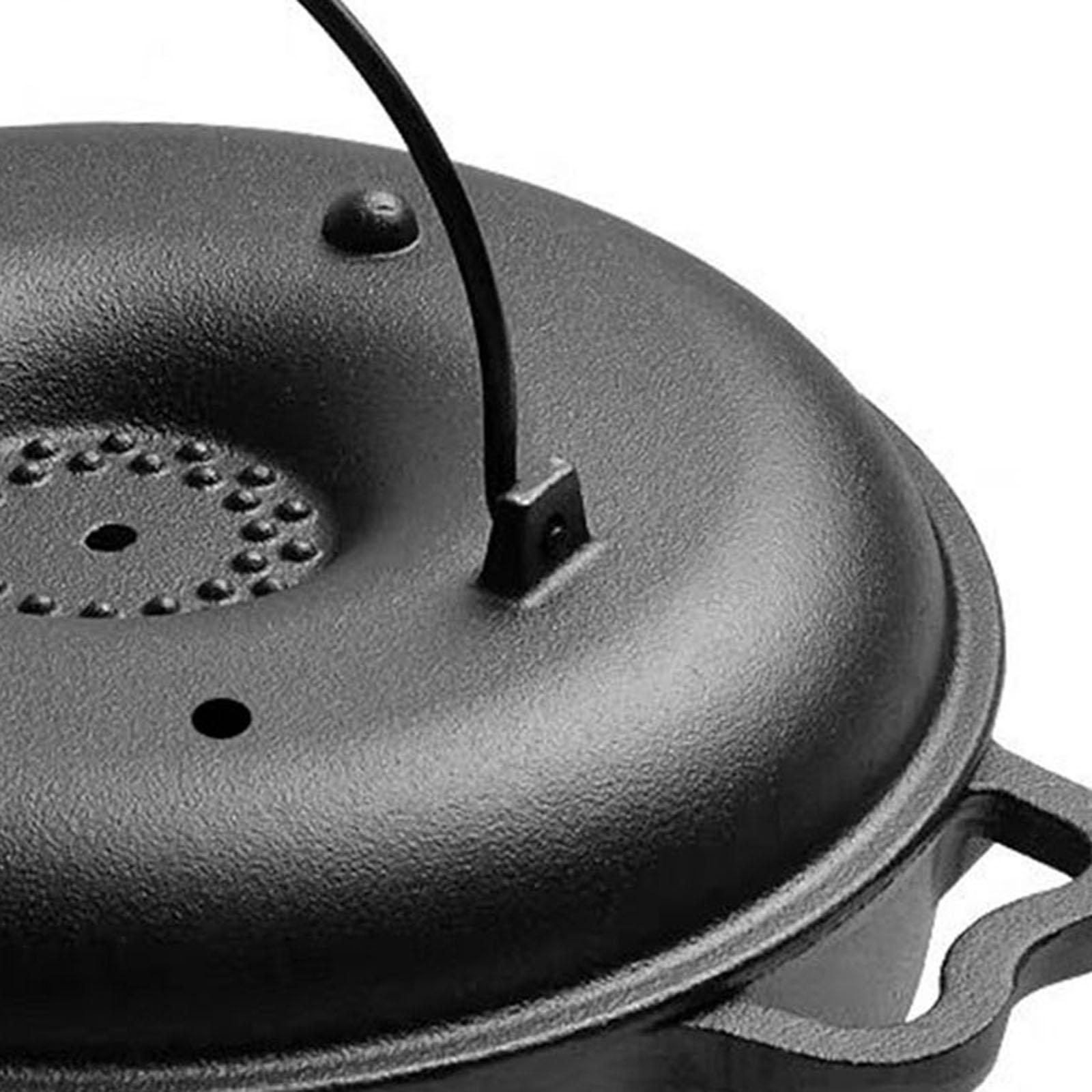 Outdoor Camping Griddle - Bandeja para Asar Pavo, Olla Antiadherente