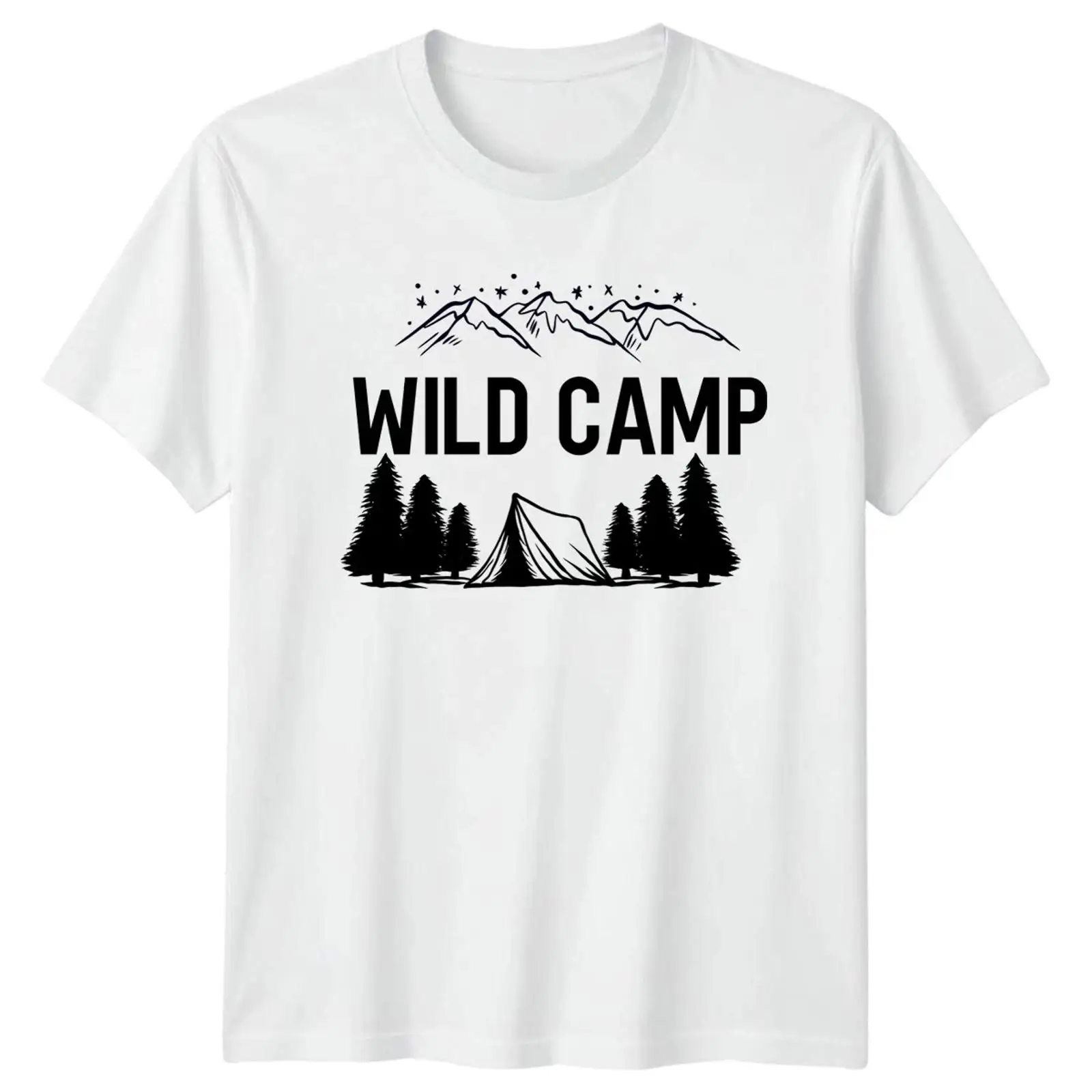 Outdoor Und Camping - Camiseta Wild Camp para Senderismo y