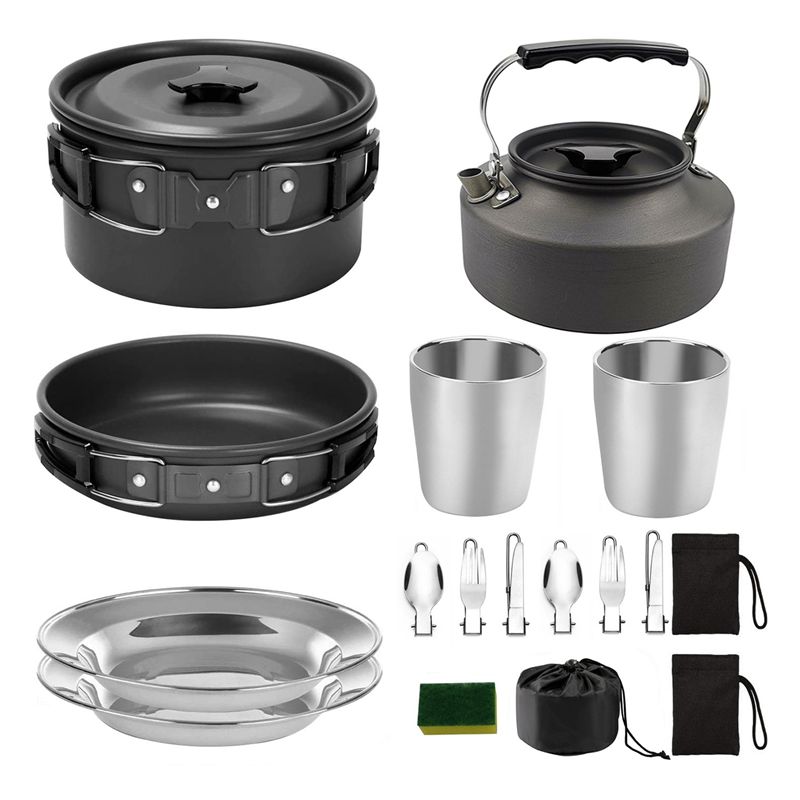 【COMPADORES】Utensilios de coci - Camp Cooking Set reseña y precio