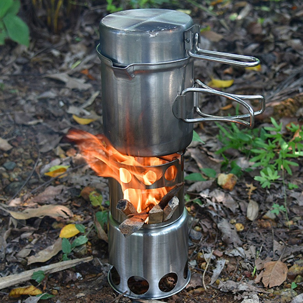 Juego de utensilios de cocina  - Camp Cooking Set reseña y precio