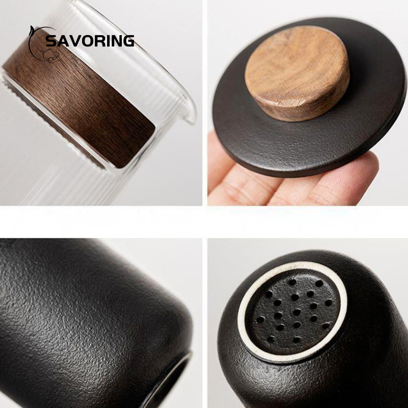 Juego de té de cerámica chino  - Camp Cooking Set reseña y precio