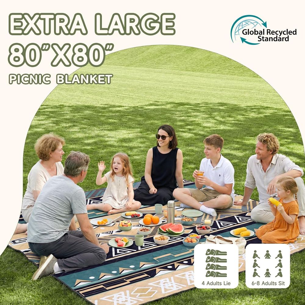 Manta de Picnic, Tapete de Pla - Outdoor Camping Mats Large reseña y precio