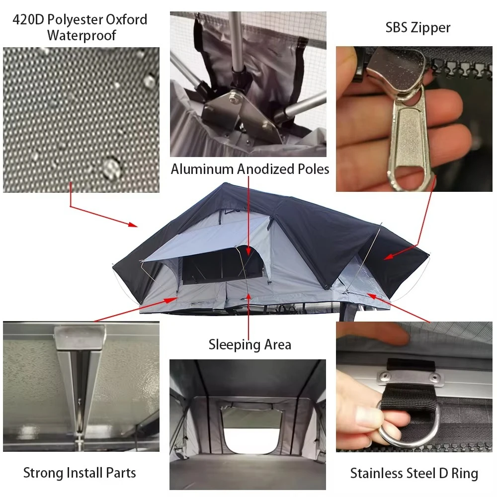 Tienda de techo para coche 4x4 - Outdoor Camping Tents For Sale reseña y precio