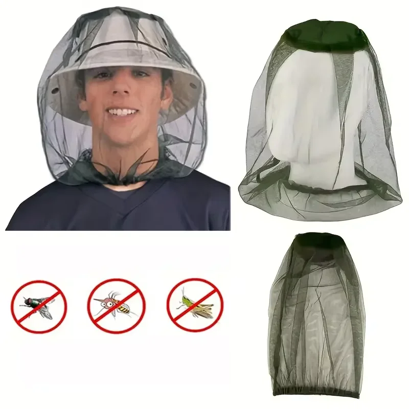 Gorro con malla antimosquitos, - Outdoor Camping Mosquito Net reseña y precio