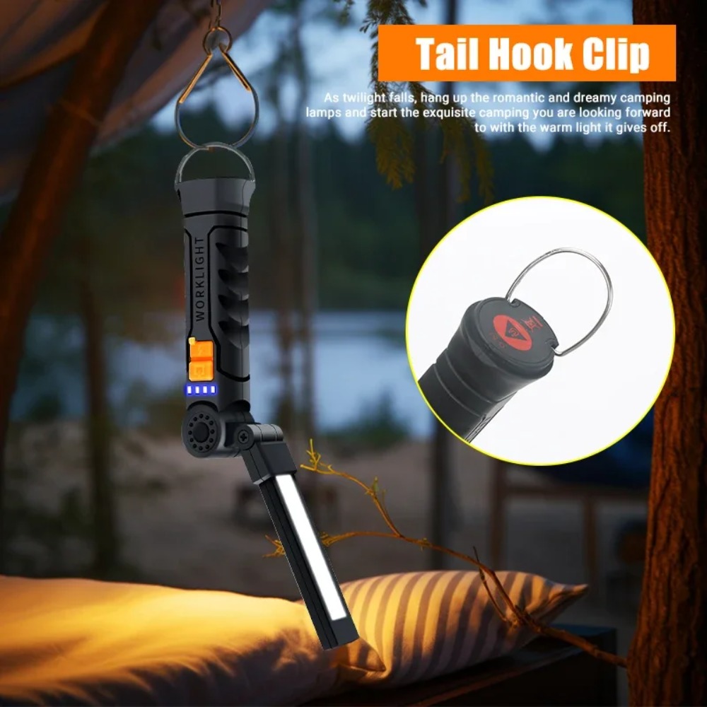 Linterna LED COB portátil, lin - Outdoor Camping Decor reseña y precio