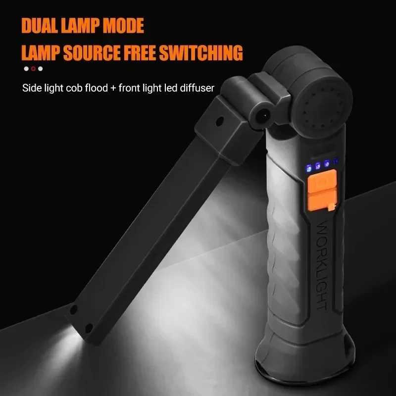 Linterna LED COB portátil, luz - Outdoor Camping Decor reseña y precio