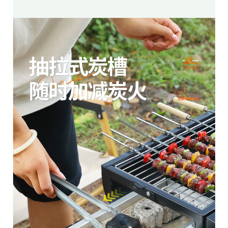 Parrilla y Plancha 2 en 1 para - Outdoor Camping Griddle reseña y precio