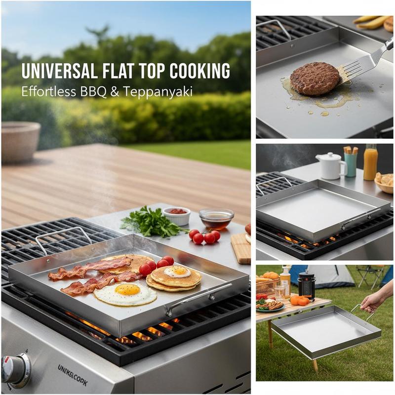 Plancha universal de superfici - Outdoor Camping Griddle reseña y precio