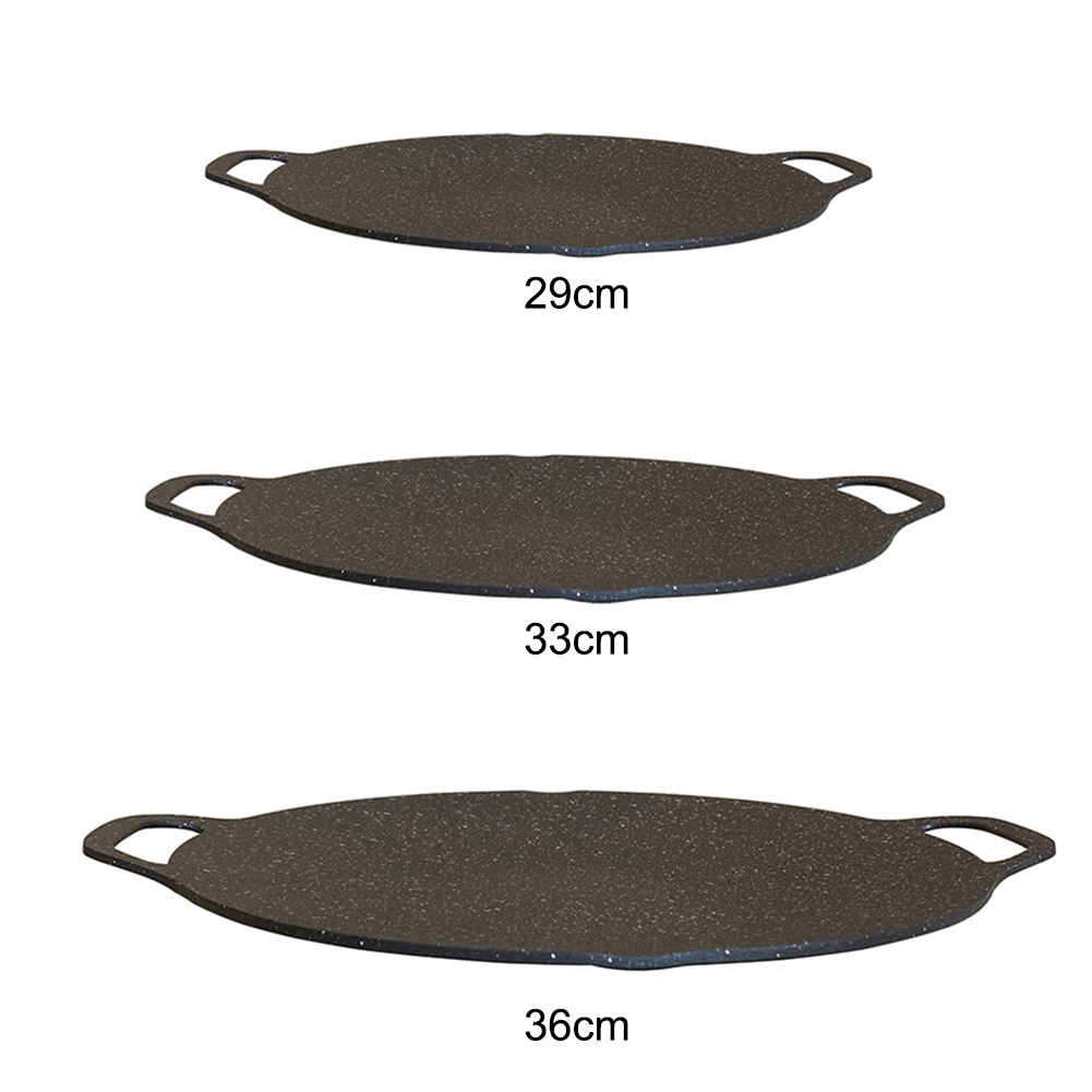 Sartén para asar, utensilios a - Outdoor Camping Griddle reseña y precio