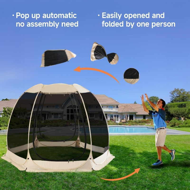 Carpa de Fiesta con Malla de 6 - Outdoor Camping Tents For Sale reseña y precio