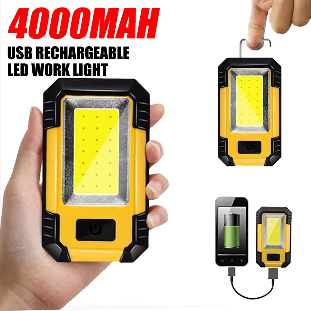 Linterna de Trabajo Recargable - Outdoor Camping Decor reseña y precio