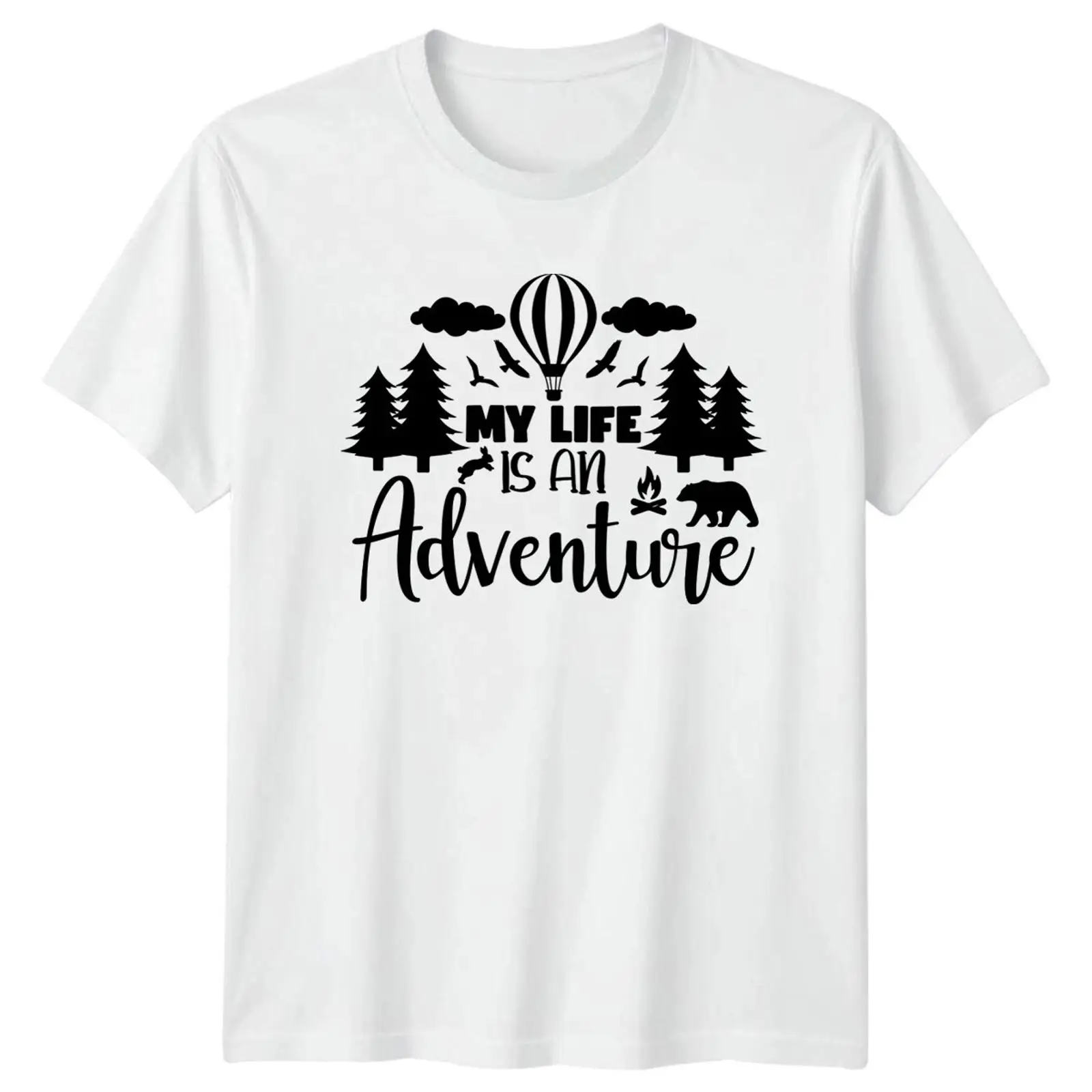 Camiseta Mein Leben ist ein Ab - Outdoor Und Camping reseña y precio