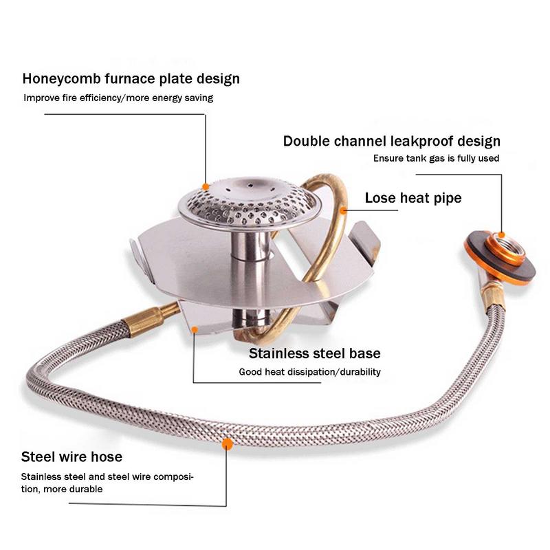 Estufa de Gas para acampar al  - Outdoor Camping Heater For Tent reseña y precio