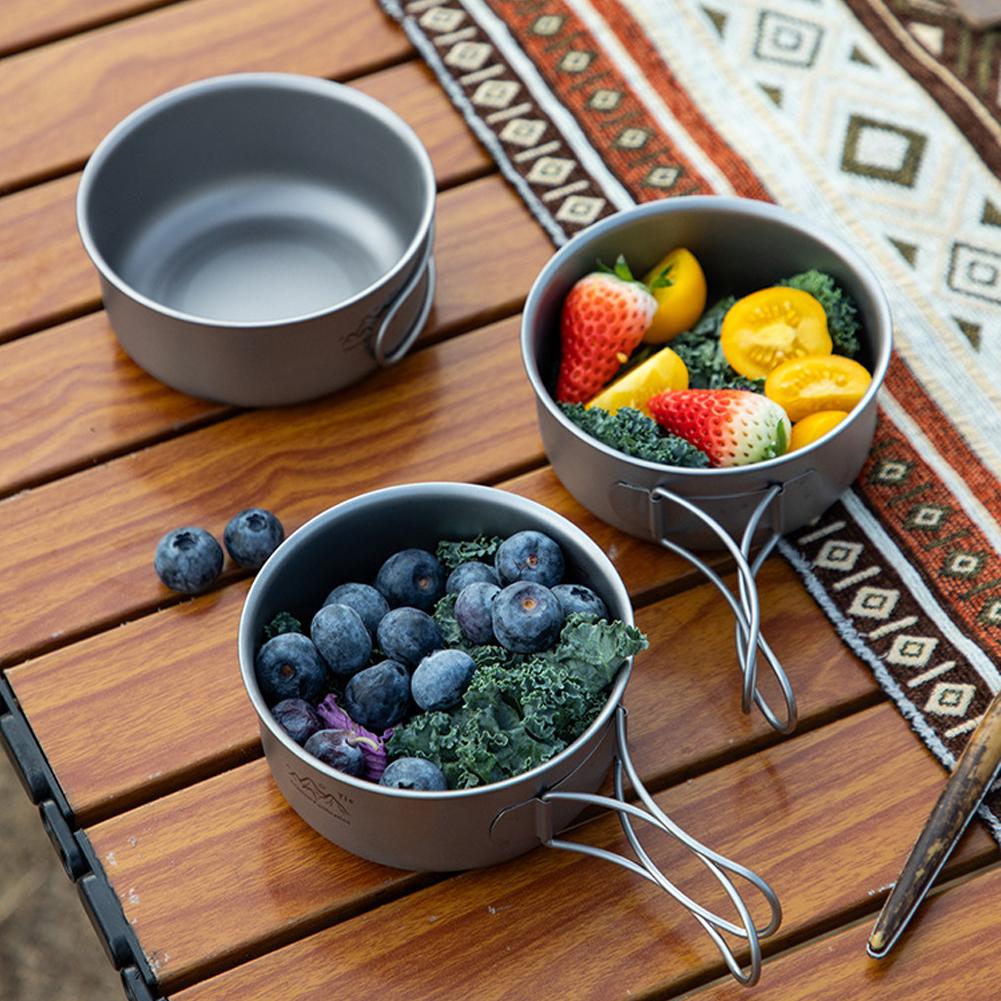 Olla de Camping de Titanio Est - Japanese Outdoor Camping reseña y precio