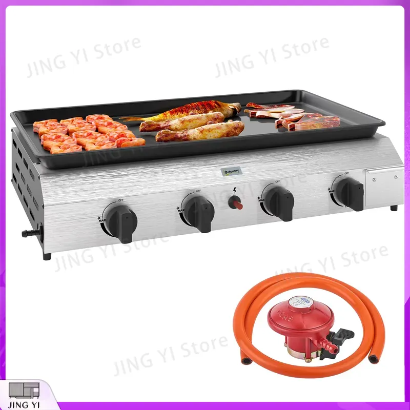 Parrilla de Gas para Barbacoa  - Outdoor Camping Griddle reseña y precio