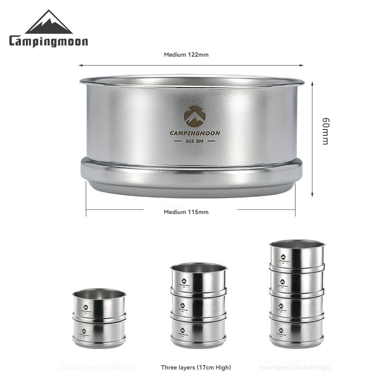 CAMPINGMOON Picnic para acampa - Camp Cooking Set reseña y precio