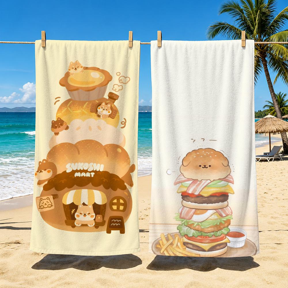 Toalla de playa Food Art B-Bre - Outdoor Camping Food reseña y precio