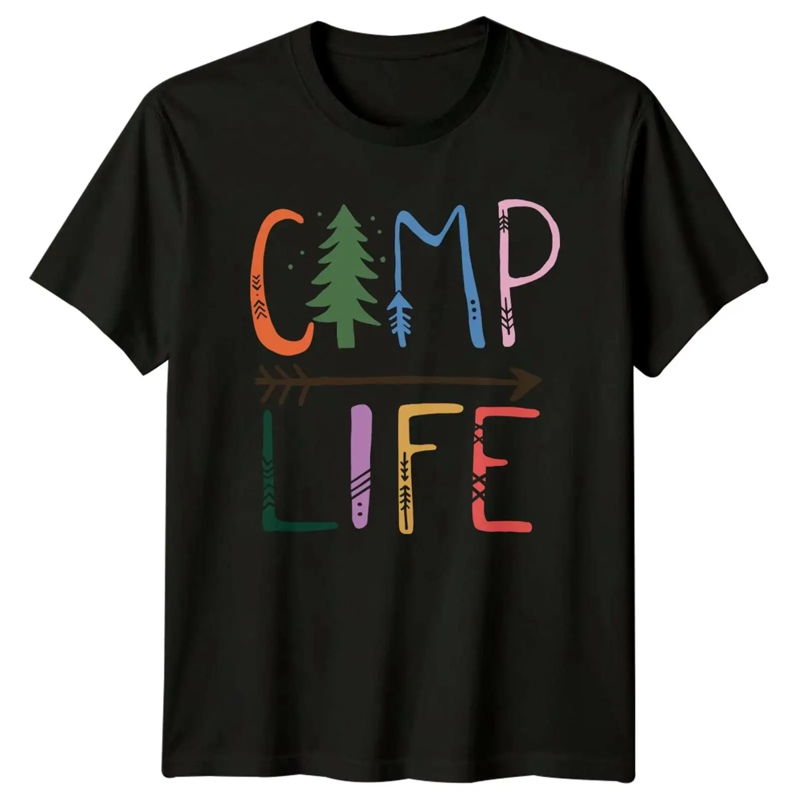 Camiseta Camp Life Rustikal pa - Outdoor Und Camping reseña y precio