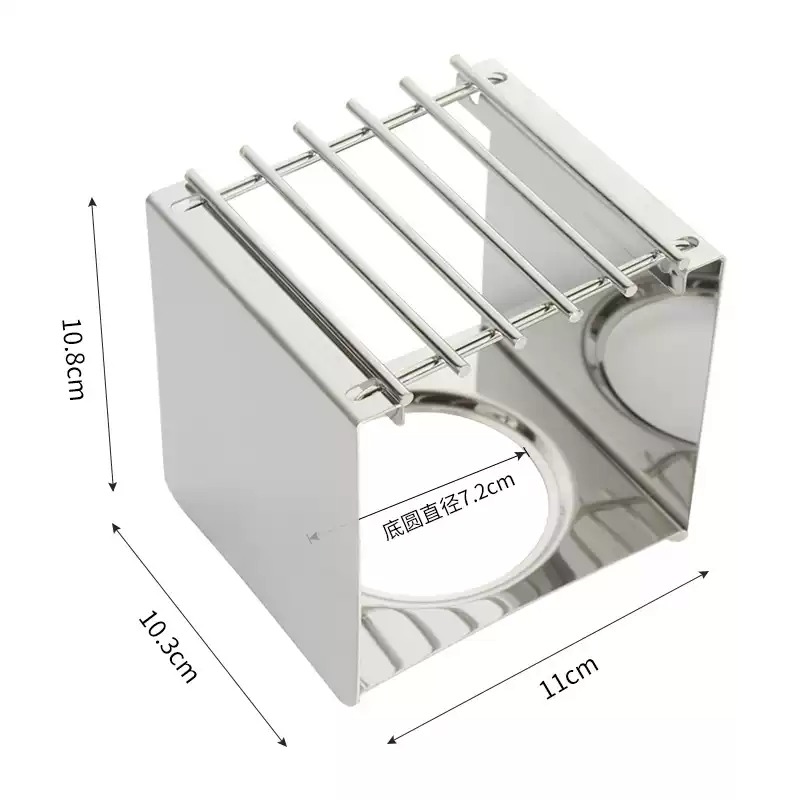 Soporte Cuadrado de Acero Inox - Camp Cooking Set reseña y precio