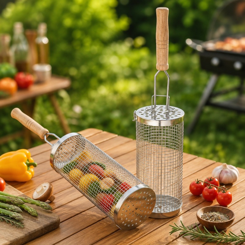 Juego de Cestas Redondas para  - Outdoor Camping Essentials reseña y precio