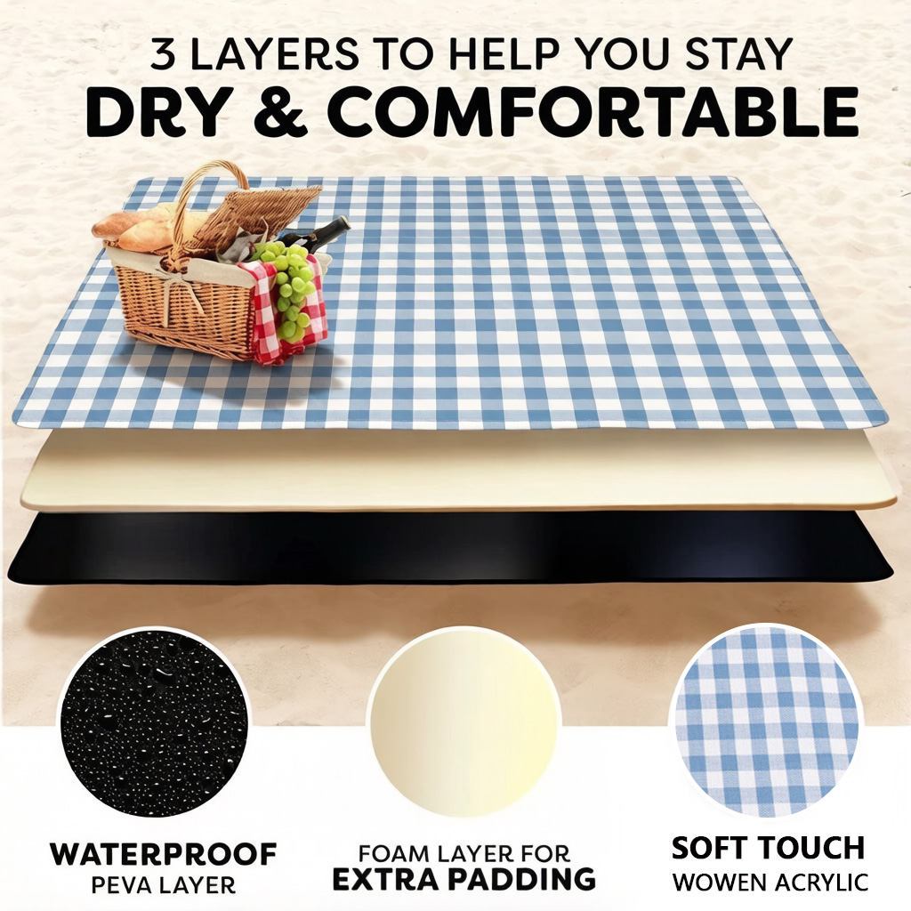 Manta de Picnic Plegable Imper - Outdoor Camping Mats Large reseña y precio