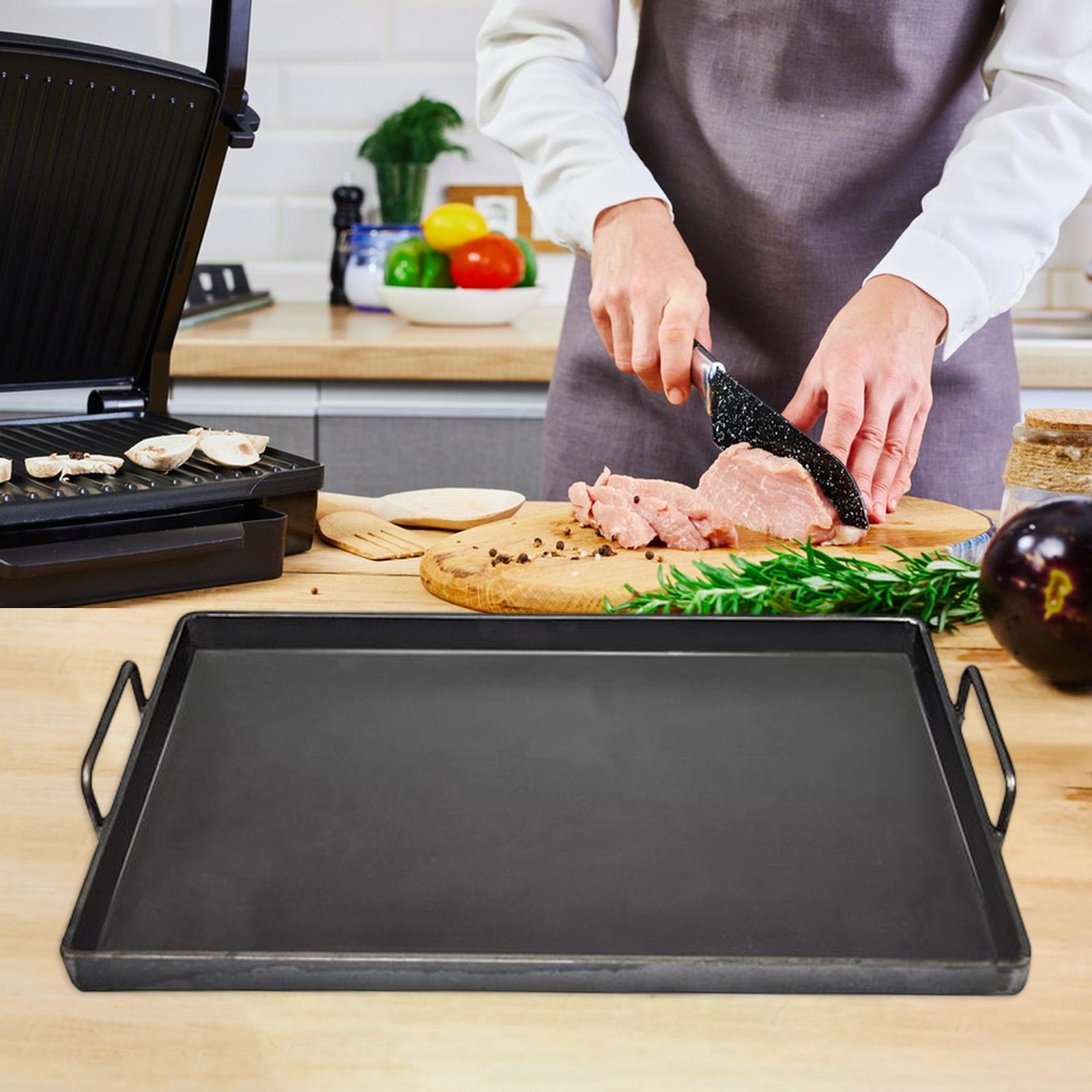 Plancha de Hierro Fundido para - Outdoor Camping Griddle reseña y precio