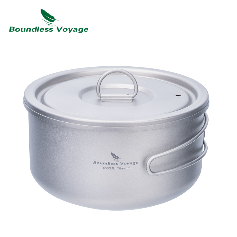 Olla de Camping de titanio Bou - Camp Cooking Set reseña y precio