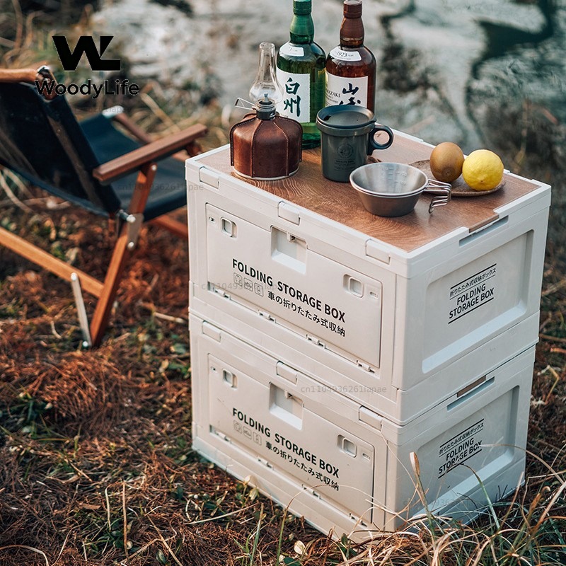 Caja de Almacenamiento Plegabl - Japanese Outdoor Camping reseña y precio