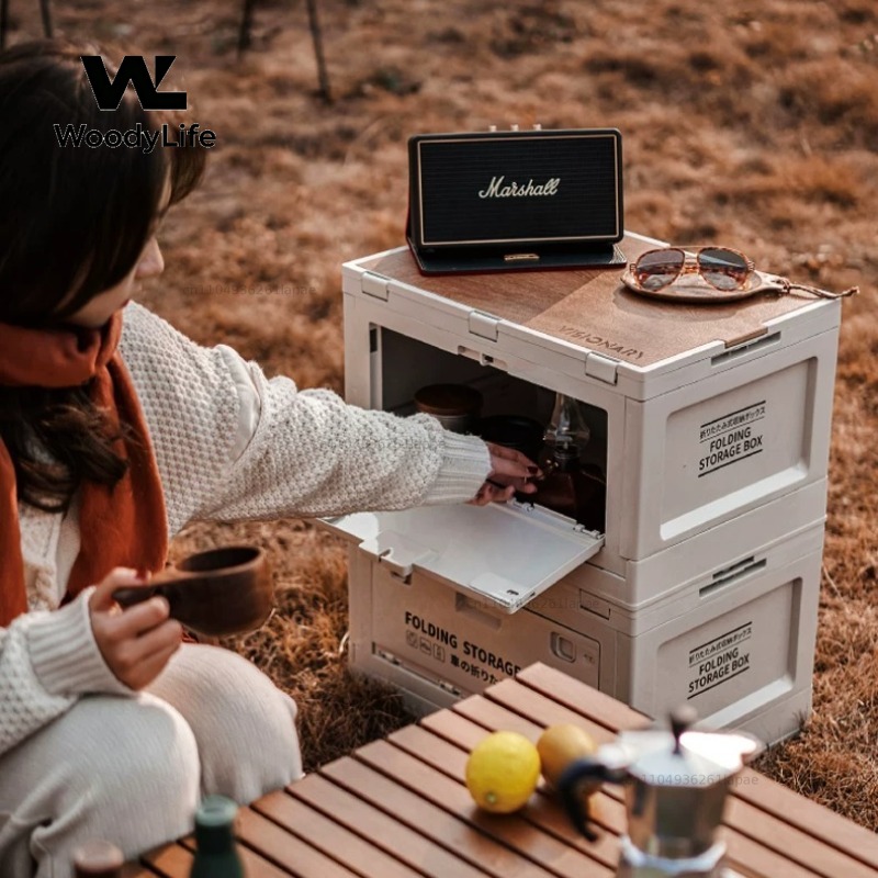 Caja de Almacenamiento Plegabl - Japanese Outdoor Camping reseña y precio