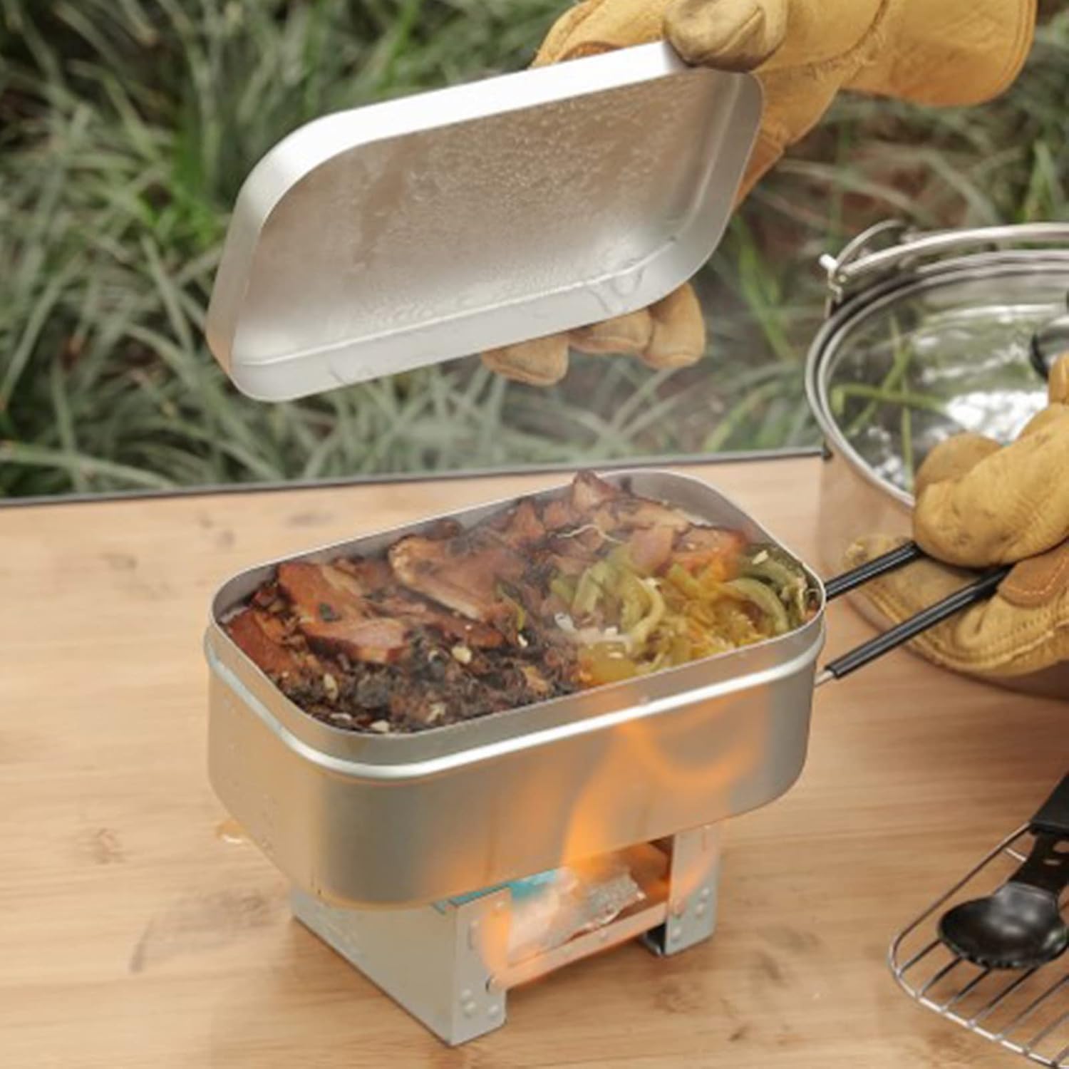 Asa plegable para caja Bento,  - Outdoor Camping Essentials reseña y precio