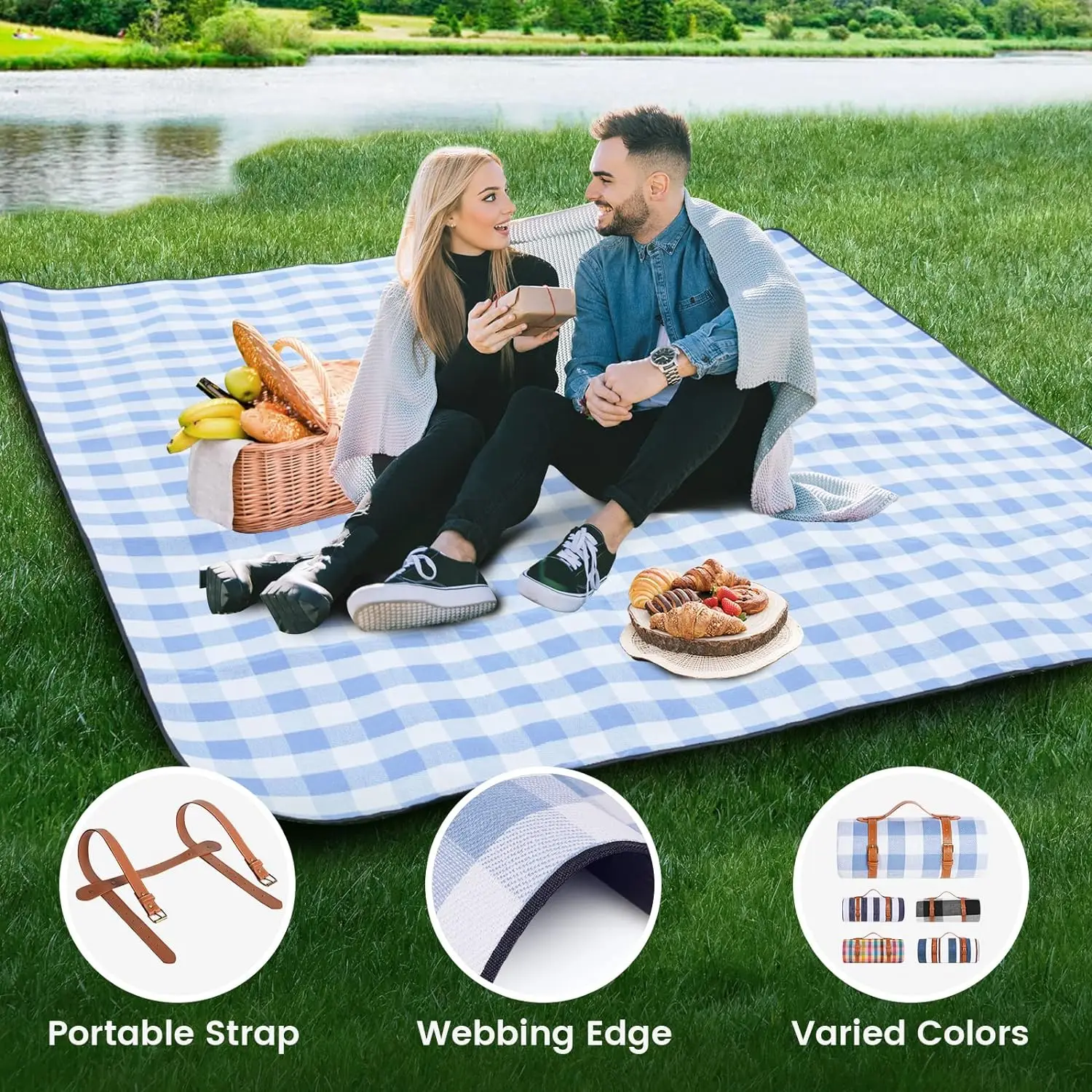 Manta de Picnic ZHUOHUA Extra  - Outdoor Camping Mats Large reseña y precio