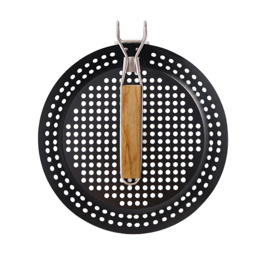 Bandeja plegable para parrilla - Outdoor Camping Griddle reseña y precio